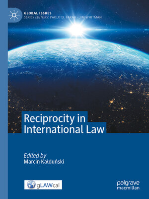 cover image of Reciprocity in International Law